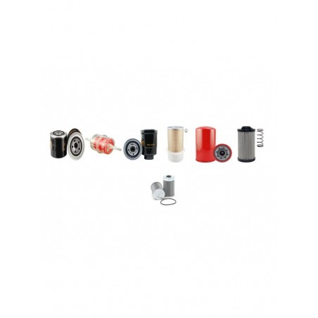 RUBAG 4R2203RH Filter Service Kit w/Kubota V 3600-E3B-EU-Z4 Eng.