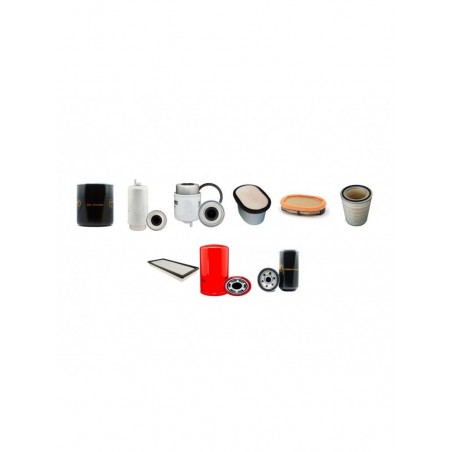 Filter kit suitable for CAT 420E Filter Service Kit w/CAT C4E1- Eng. SN GAN1-