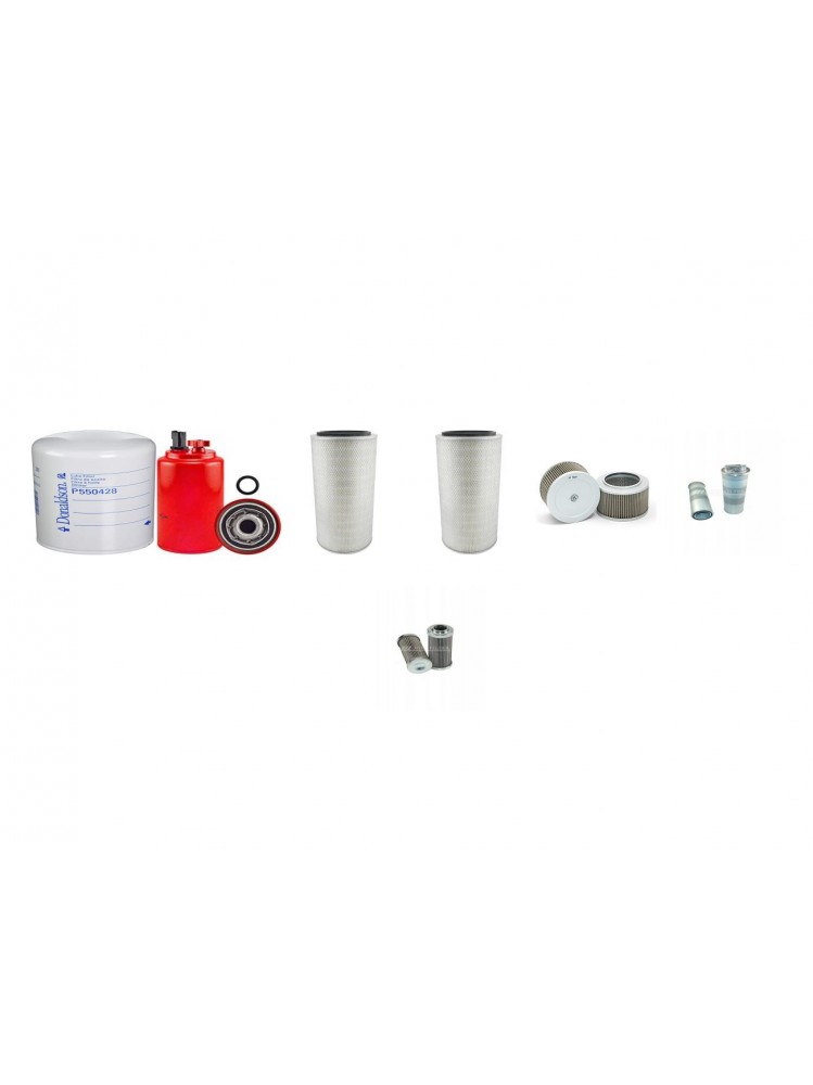 SANY SY 210 C-8 Filter Service Kit w/Cummins QSB 6.7 Eng.   YR  2008-