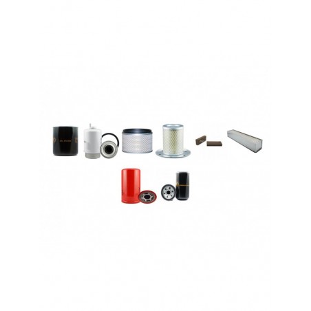 Filter kit suitable for CAT 428B Filter Service Kit w/Perkins TURBO Eng.