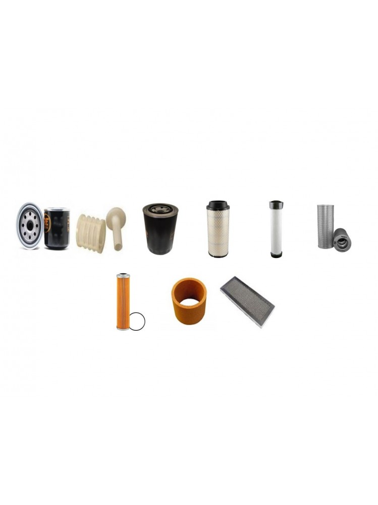 TAKEUCHI TL 220 Filter Service Kit w/Yanmar 4TNV84T Eng.