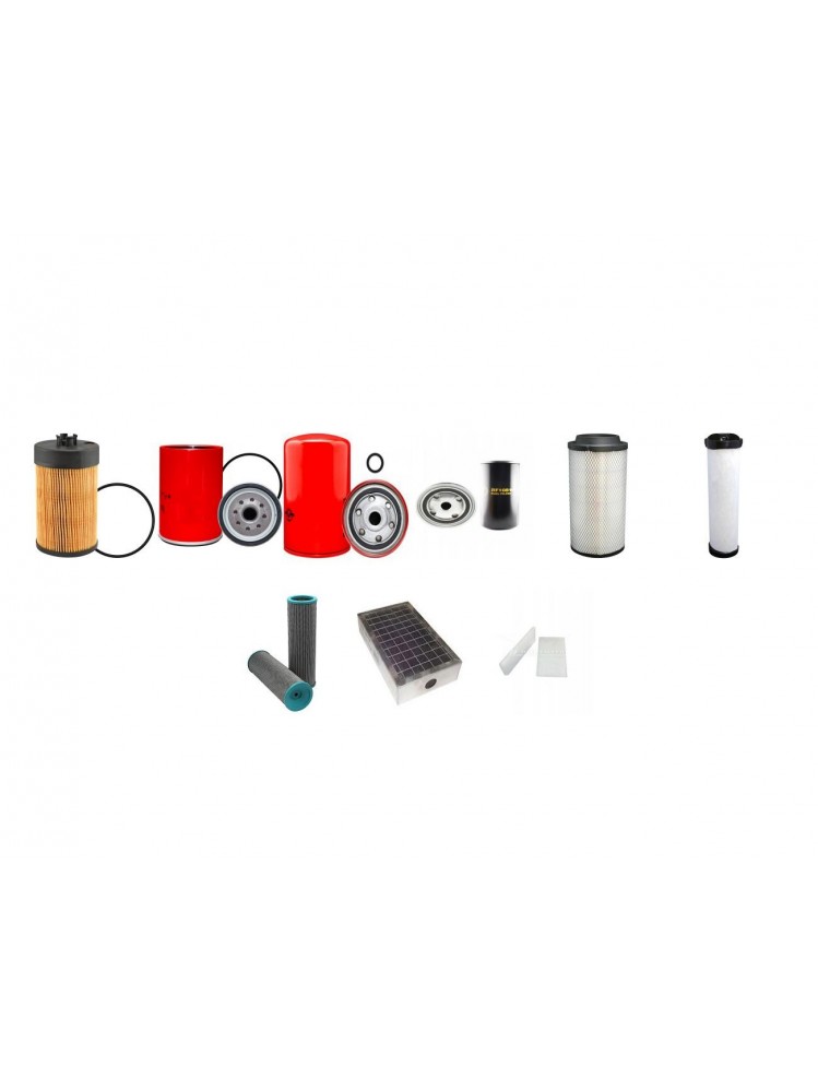 TEREX TW 150 Filter Service Kit w/Deutz TCD 2012L04 2V Eng.