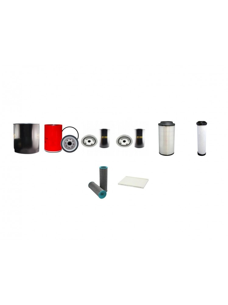 TEREX TW 160 Filter Service Kit w/Deutz TCD 2012L06 2V Eng.   YR  2010-