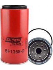 Baldwin BF1358-O, Fuel/Water Separator Spin-on Filter with Open Port for Bowl