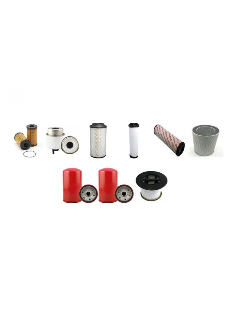 VOGELE SUPER 1603-1 Filter Service Kit w/Perkins 1104C Eng.