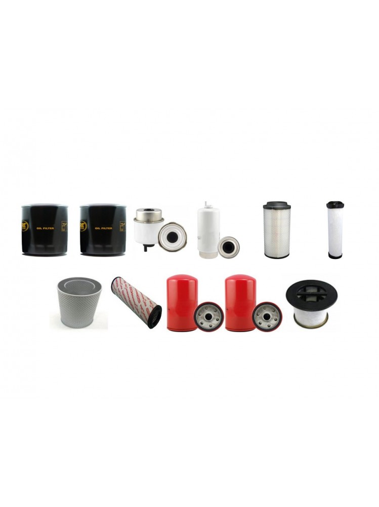 VOGELE SUPER 1803-1 Filter Service Kit w/Perkins 1106C-E60TA Eng.