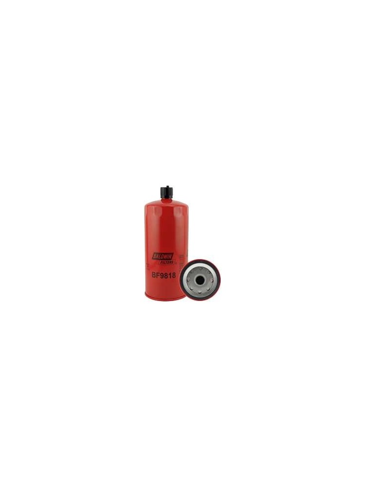 Baldwin BF9818, Fuel Filter Spin-on with Drain