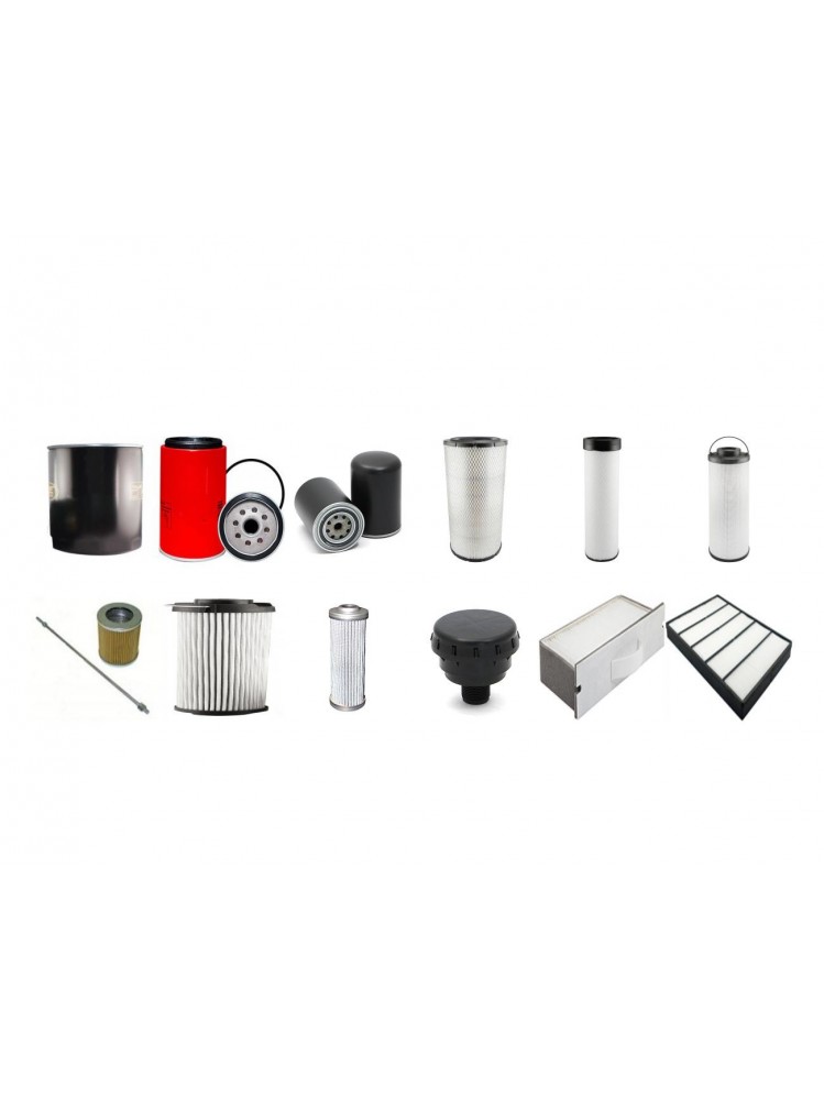 VOLVO EW 160 B Filter Service Kit w/VOLVO D6D EJE2 Eng.