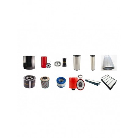VOLVO EW160D Filter Service Kit w/VOLVO D4H Eng.