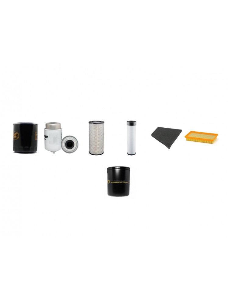 CAT 906 H Filter Service Kit w/CAT C3.4CYM1- Eng. SN  SDH1- YR  2009-