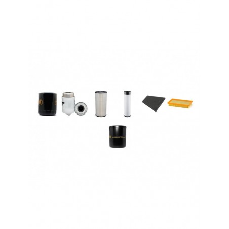 Filter kit suitable for CAT 906H Filter Service Kit w/CAT C3.4CYM1- Eng. SN SDH1- YR 2009-
