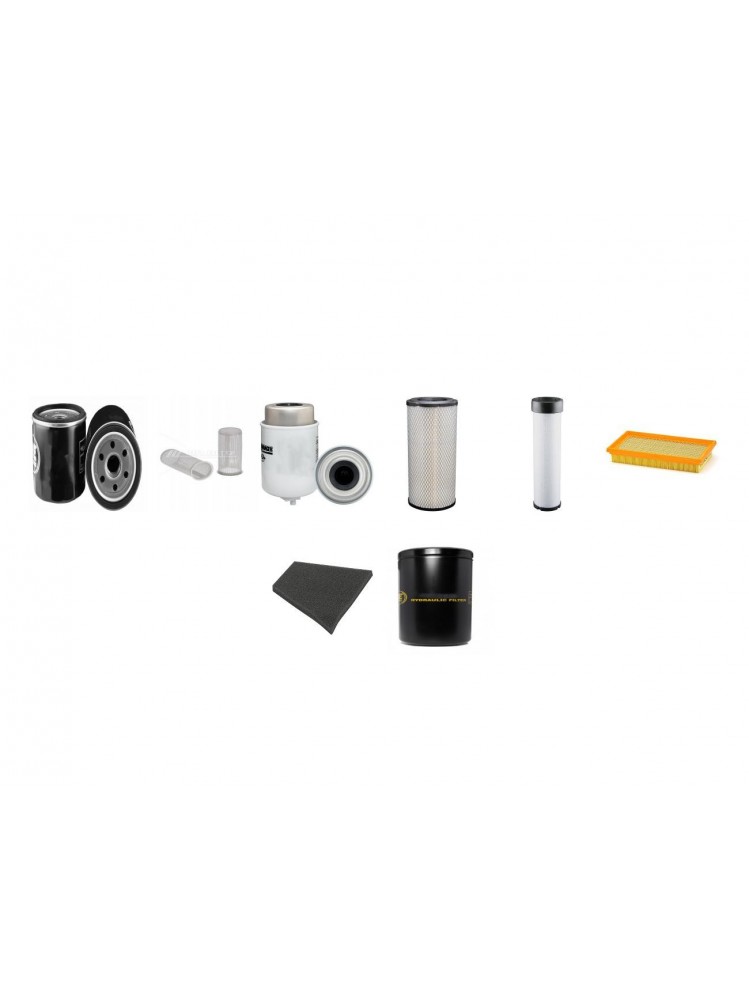 CAT 908 H Filter Service Kit w/CAT C3.4 Eng. SN  LMD1- YR  2014
