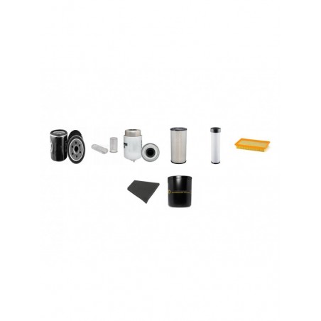Filter kit suitable for CAT 908H Filter Service Kit w/CAT C3.4 Eng. SN LMD1- YR 2014