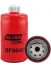 Baldwin BF9840, Fuel Filter Spin-on with Drain