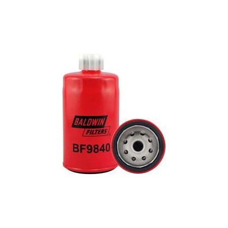 Baldwin BF9840, Fuel Filter Spin-on with Drain