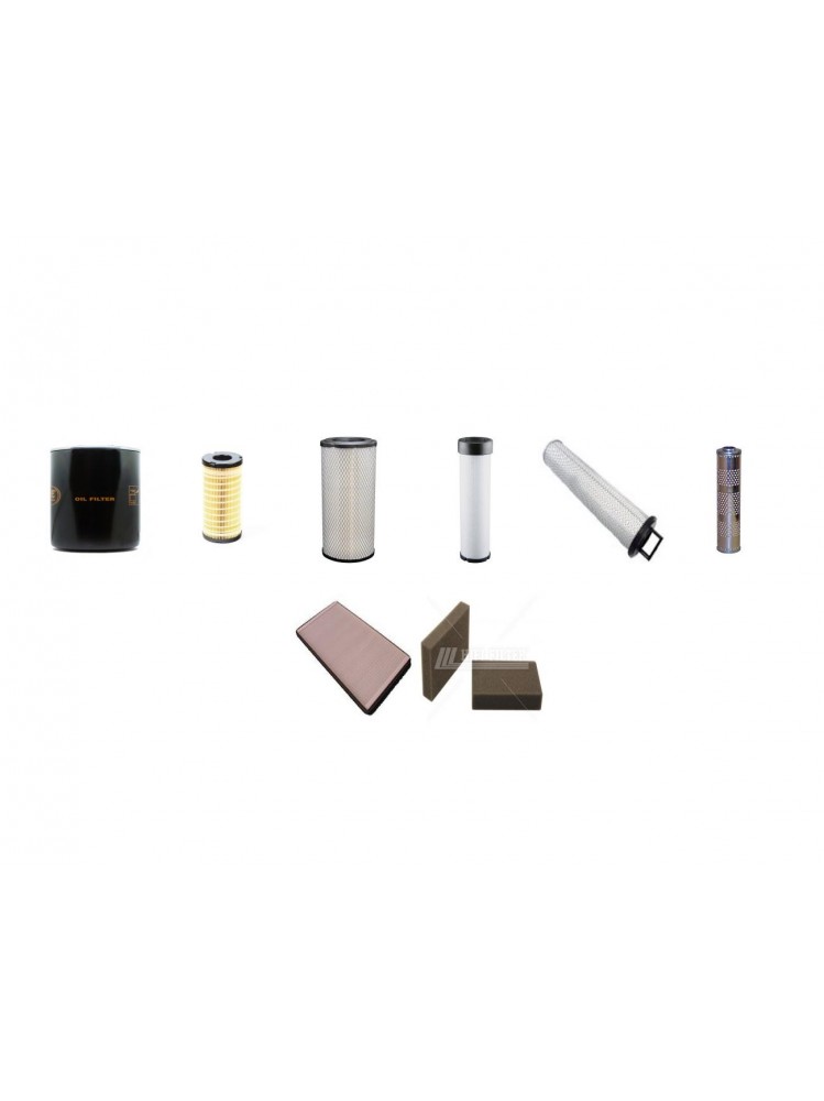 Wacker Neuson WL57 Filter Service Kit Perkins 1104D Engine