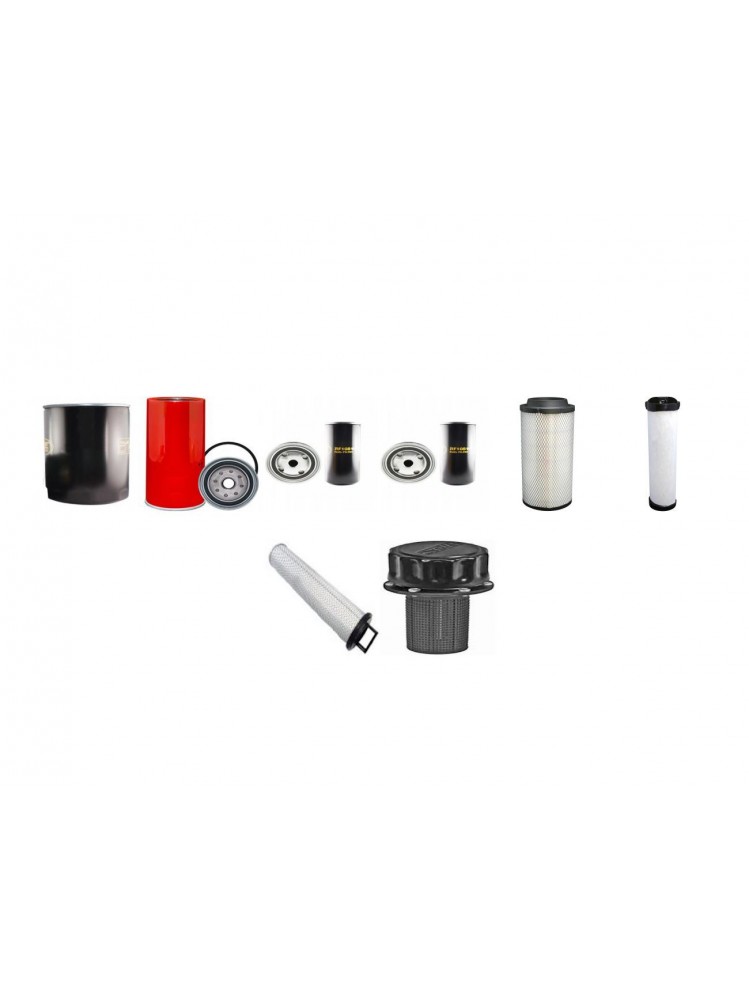 WIRTGEN W 50 DC  Filter Service Kit w/Deutz TCD 2012L04 2V Eng. SN   0535- YR  2009-