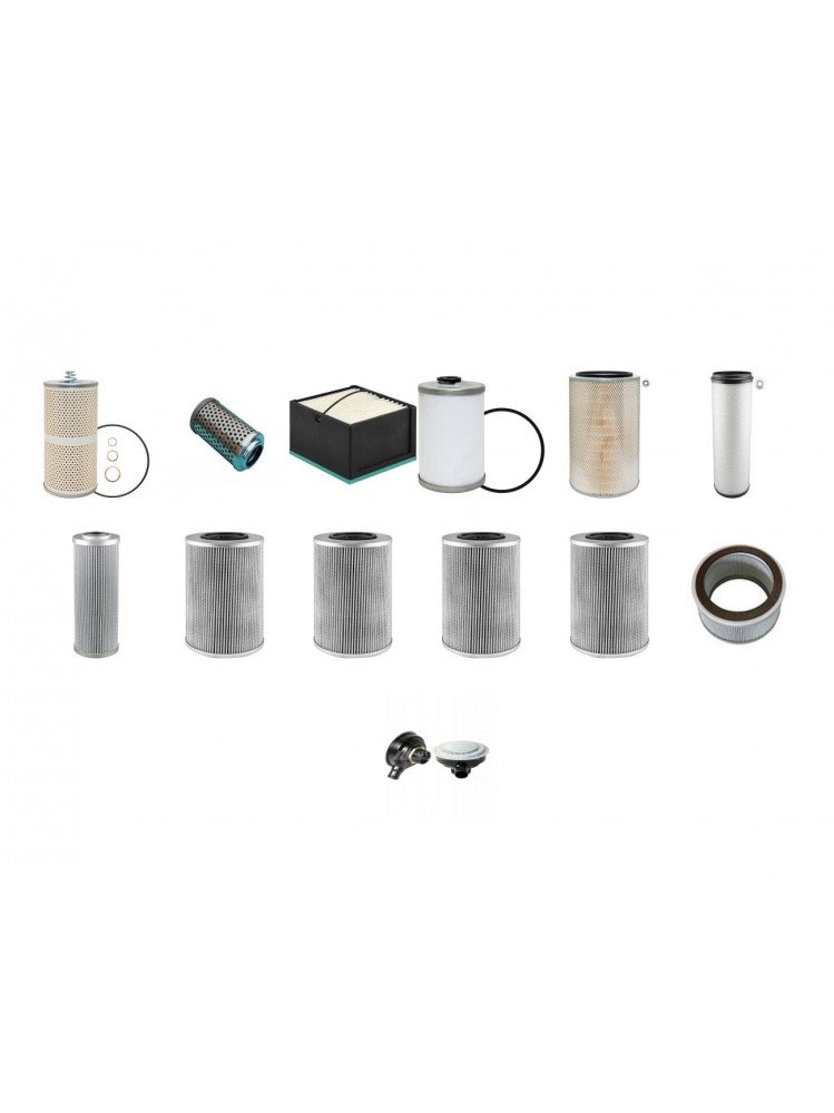 WIRTGEN WR 2500 Filter Service Kit w/MERCEDES  Eng.