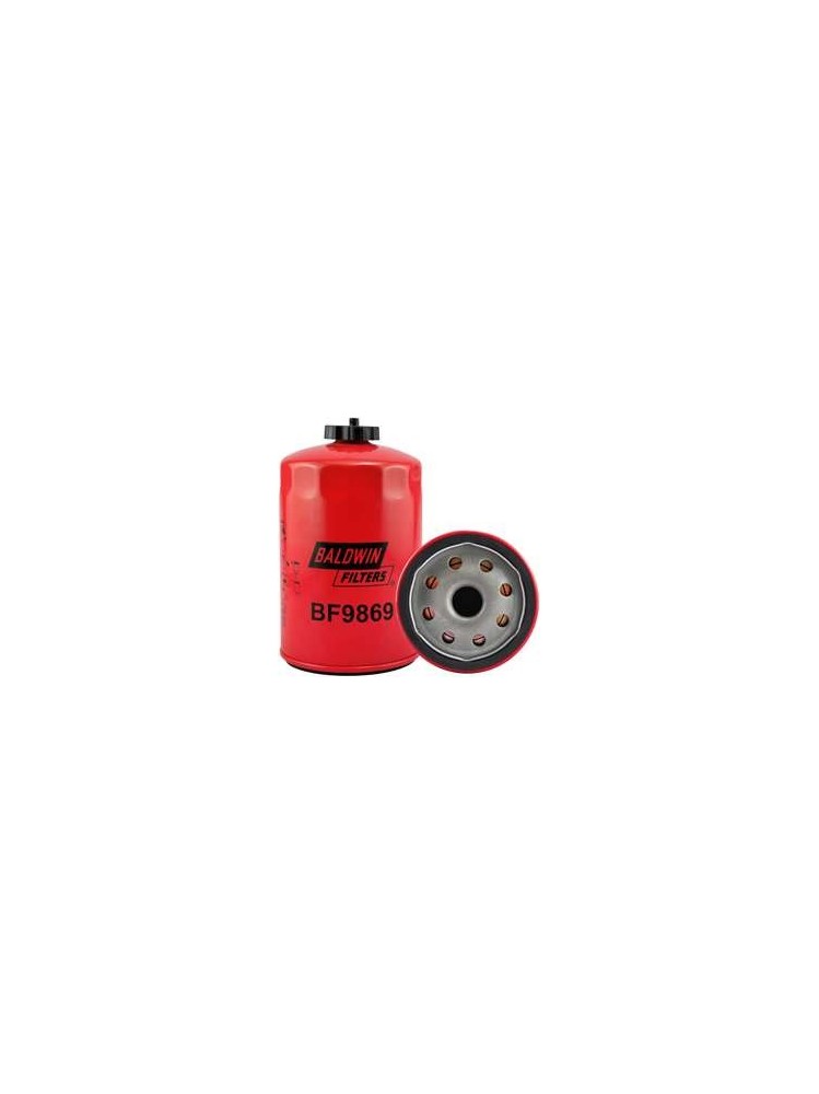 Baldwin BF9869, Fuel Filter Spin-on with Drain