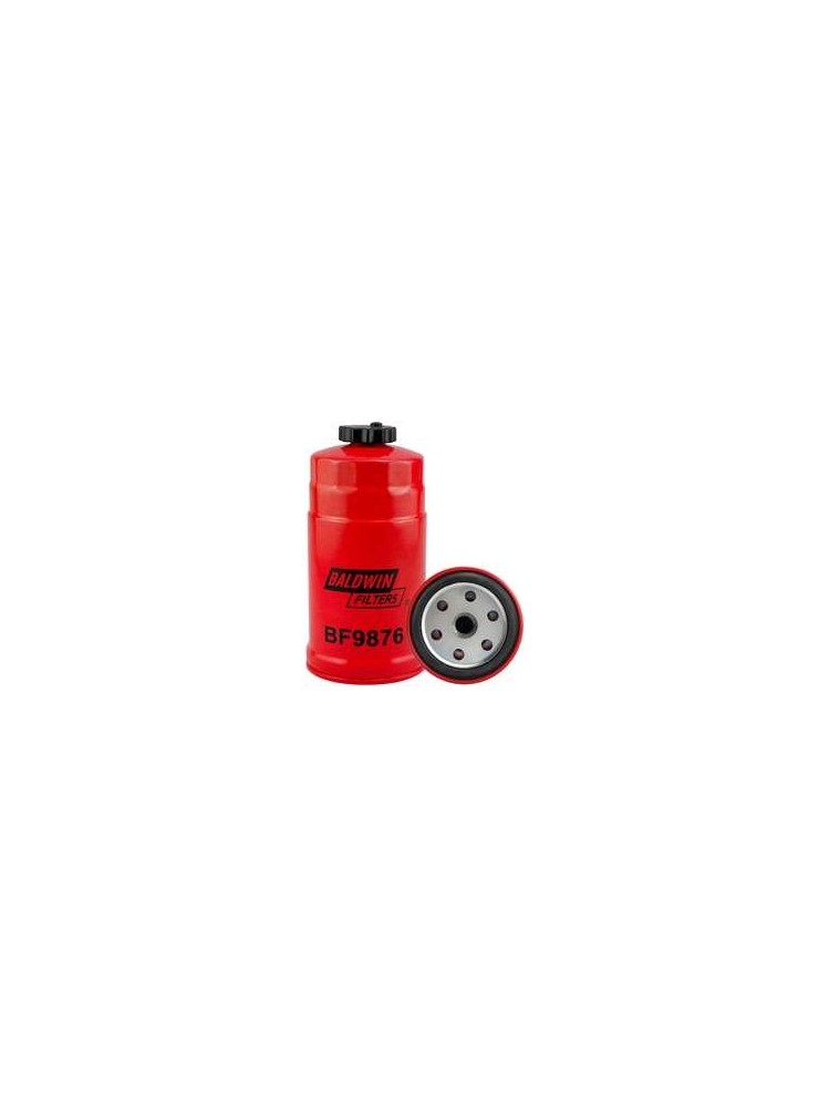 Baldwin BF9876, Fuel Filter Spin-on with Drain