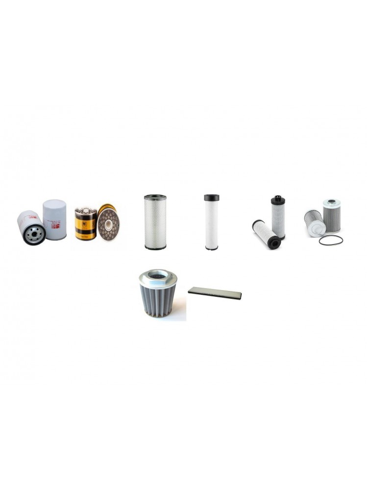 AEBI TT 220 Filter Service Kit w/DETROIT VM D703TE2 Eng.