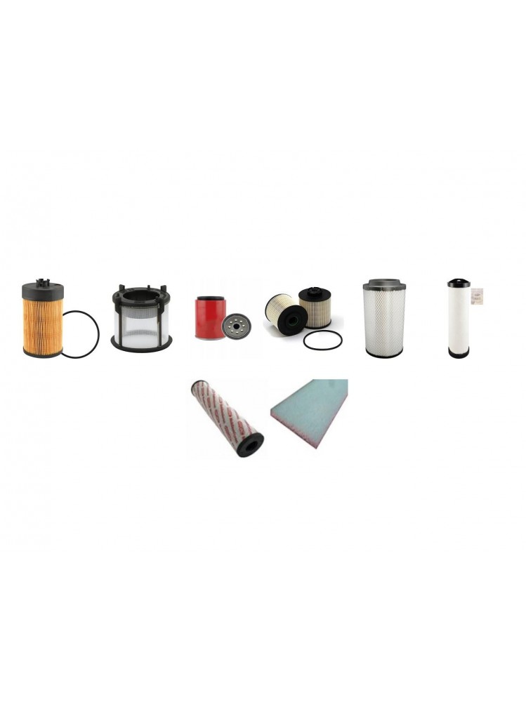 BUCHER CITYCAT 5000 (Serie 4) Filter Service Kit w/MERCEDES OM 904 LA EU5 Eng.   YR  2009-