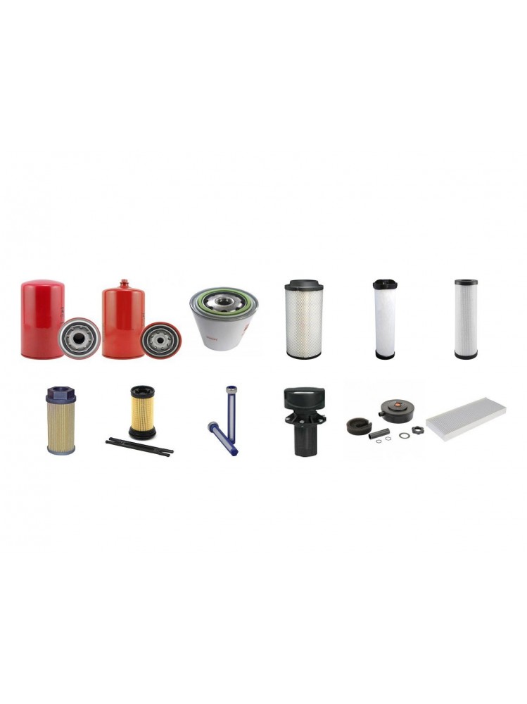 BUCHER CITYCAT 5006 SL/XL Filter Service Kit w/Iveco NEF 45 ENT 6 Eng.   YR  2014-