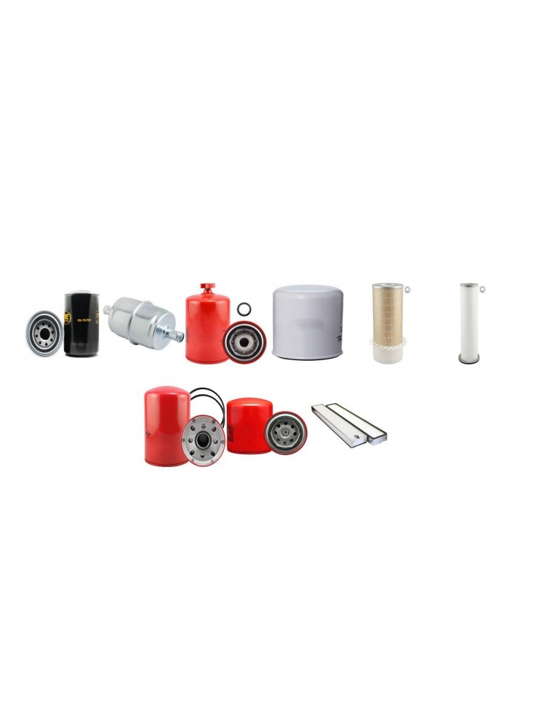 CASE MAXXUM 5110 Filter Service Kit w/Cummins 4T390 Eng.