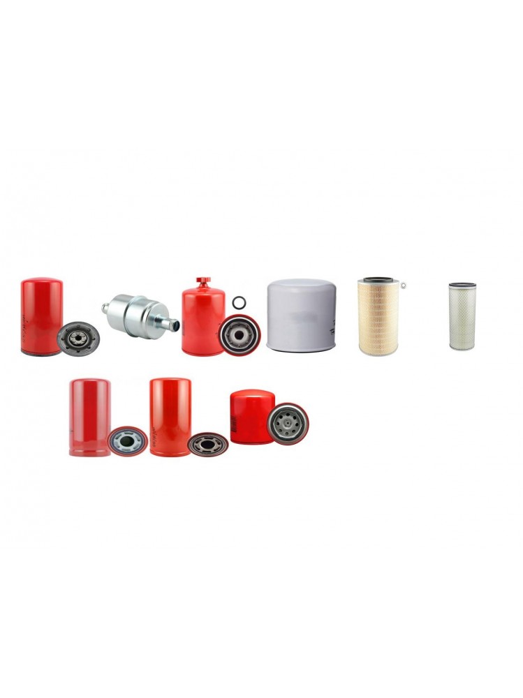 CASE 8910 Filter Service Kit w/Cummins 8.3 Eng.   YR  1998-