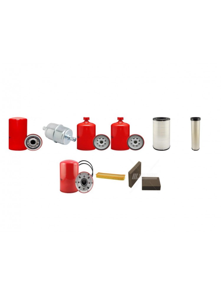CASE-INTERNATIONAL-STEYR MX 135 Filter Service Kit with Cummins 9T590 Eng