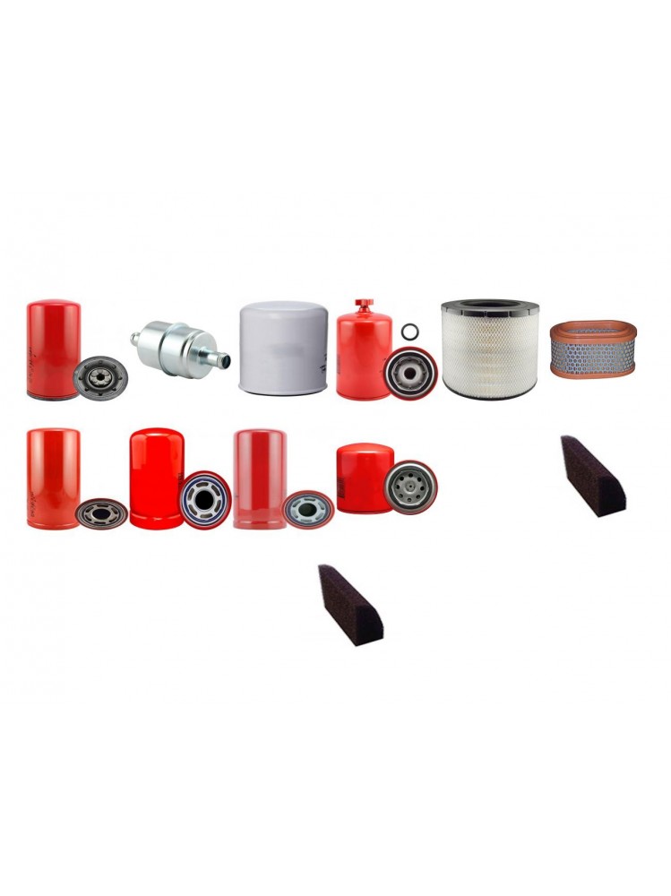 CASE MX 180 Filter Service Kit w/Cummins 6C8.3 Eng.