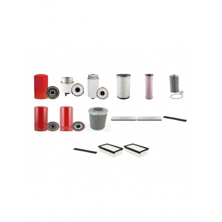 CASE MXM190 PRO Filter Service Kit w/Iveco Eng.