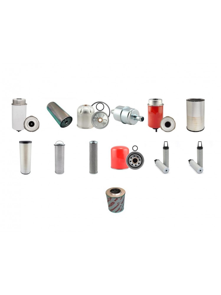 CHALLENGER TG 8333 CVT Filter Service Kit w/SISU Eng.