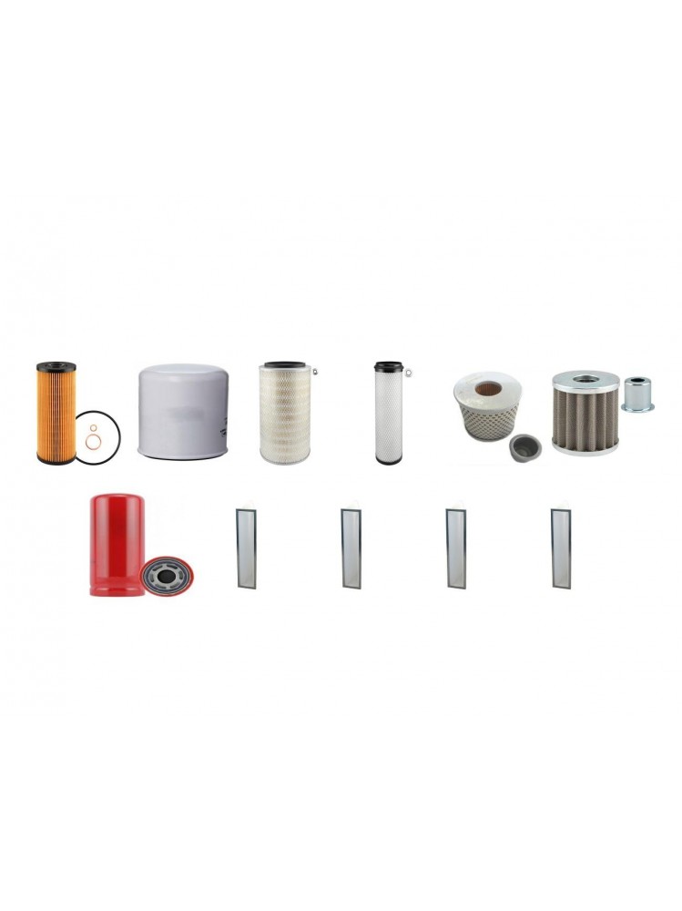 CLAAS DOMINATOR 98 VX Filter Service Kit w/MERCEDES OM366LA Eng.