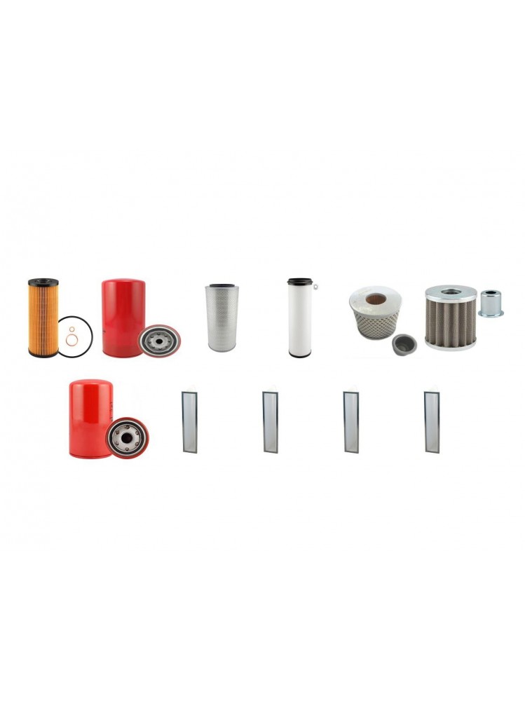 CLAAS DOMINATOR 108 VX Filter Service Kit w/MERCEDES OM366LA Eng.