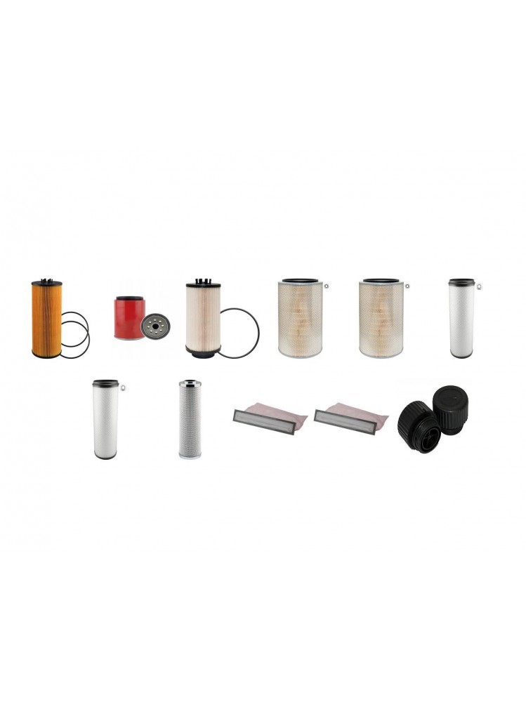 CLAAS JAGUAR 940 Filter Service Kit w/MERCEDES OM502LA Eng.   YR  2008-