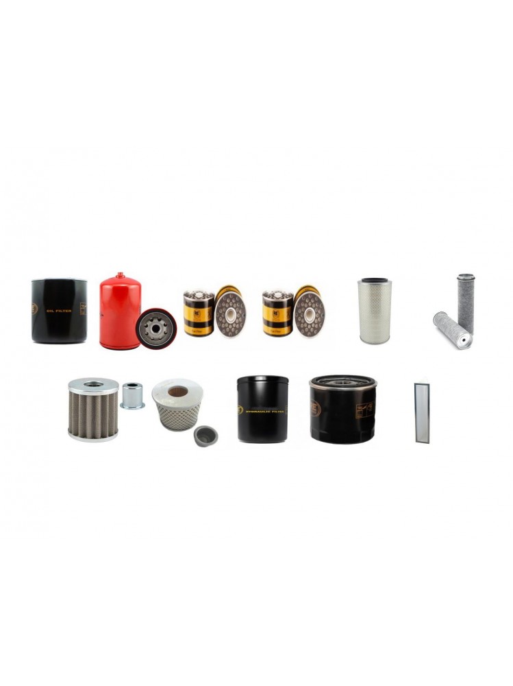 CLAAS MEGA 203 Filter Service Kit w/Perkins 1006.6T Eng.