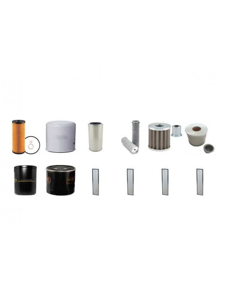 CLAAS MEGA II 202 Filter Service Kit w/MERCEDES OM366A Eng.     160 CH