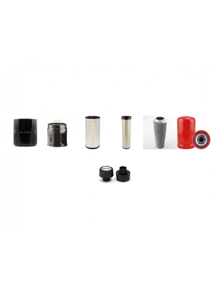 CLAAS TARGO K 50 Filter Service Kit w/Perkins 1004.40T Eng.   YR  2001-