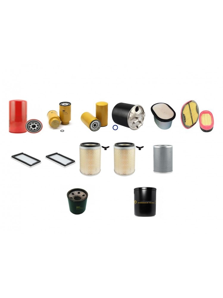 CAT D 6 N XL Filter Service Kit w/CAT C6.6C6E9640- Eng. SN  GHS1-/MLW1-