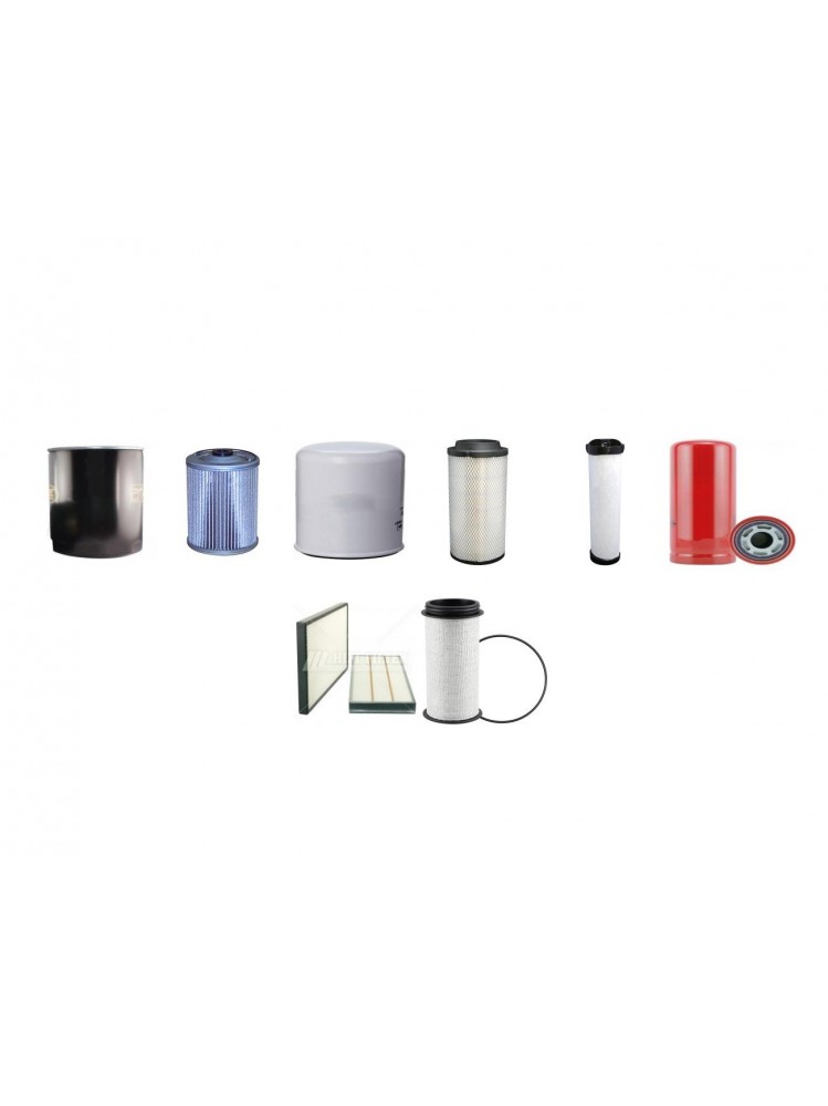 EVRARD-HARDI 2504 AHM Filter Service Kit w/Deutz BF 4M1012 Eng.