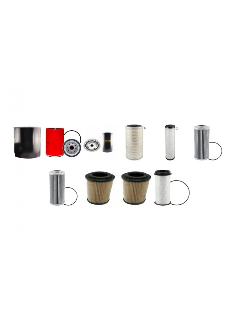 EVRARD-HARDI 3000 ALPHA VARITRACK Filter Service Kit w/Deutz TCD Eng.   YR  2007-