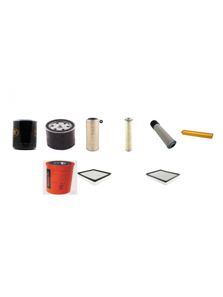 FENDT FARMER 280 S/SA/V/VA/P/PA Filter Service Kit w/Deutz F4L913 Eng.   YR  1.97-2.03