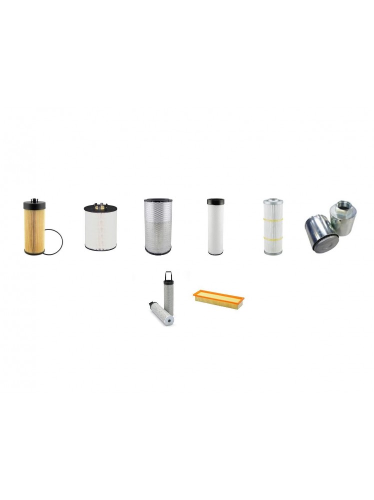 FENDT FAVORIT 711 VARIO (Serie I+II) Filter Service Kit w/Deutz BF6M2013 Eng.   YR  1999-