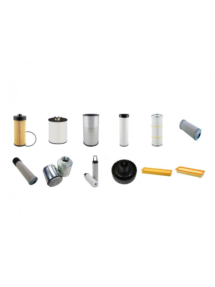FENDT FAVORIT 716 VARIO (Serie I) Filter Service Kit w/Deutz BF6M2013C Eng.   YR  -12.03