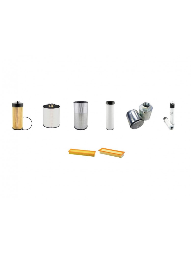 FENDT FAVORIT 716 VARIO (Serie II) Filter Service Kit w/Deutz BF6M2013C Eng.   YR  10.03-