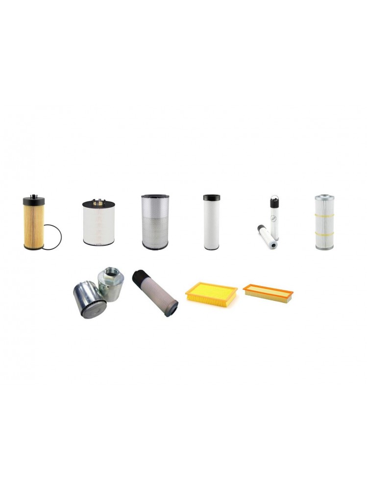 FENDT FAVORIT 818 VARIO Filter Service Kit w/Deutz BF 6M2013 Eng.   YR  11.02-