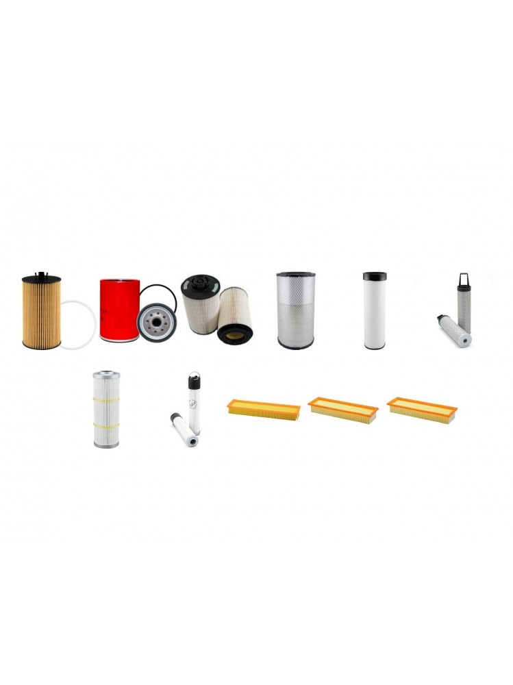 FENDT VARIO 818 TMS Filter Service Kit w/TCD 2012 L06 4V Eng.   YR  2006-