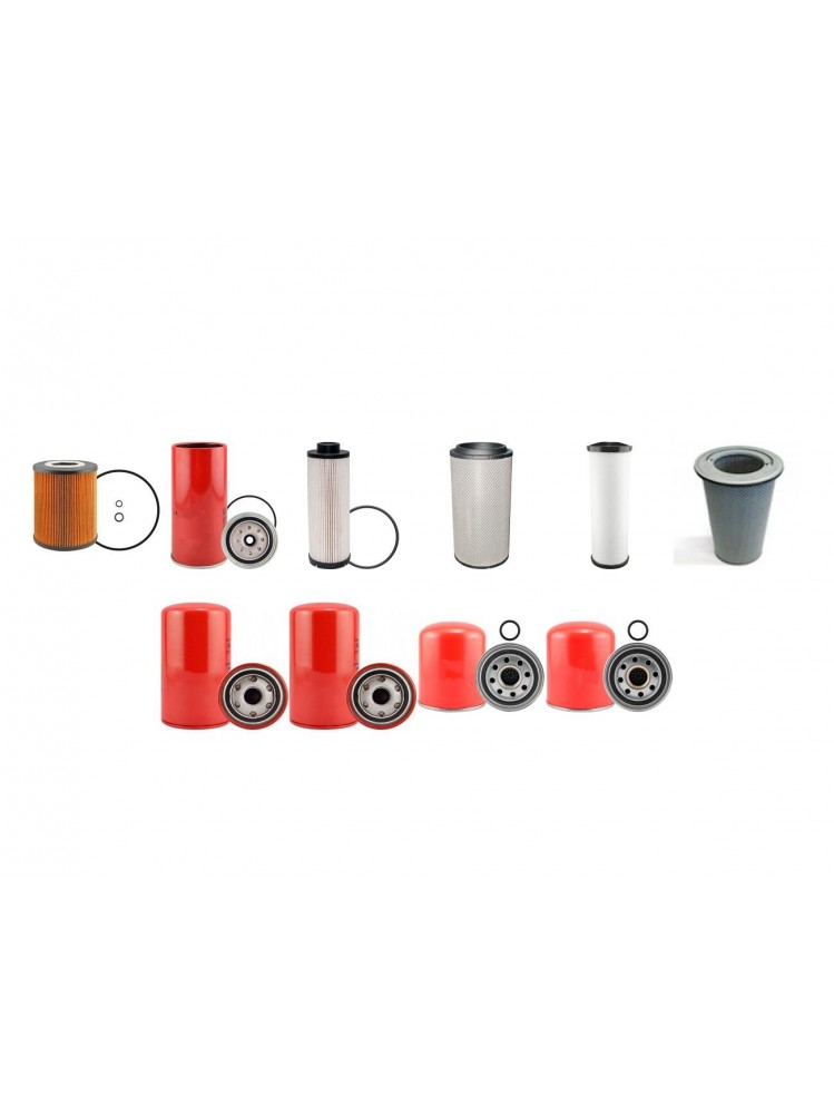 HOLMER TERRA DOS T2 Filter Service Kit w/MAN D 2876 LE103 Eng.   YR  2005-