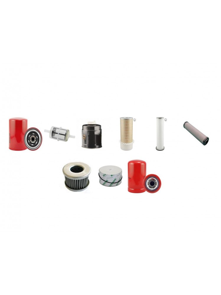 HSM 704 Filter Service Kit w/Iveco 8045 Eng.